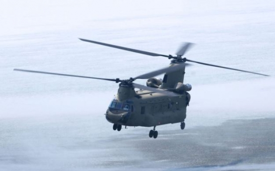 S. Korean defense contractor to supply parts for Boeing Chinook