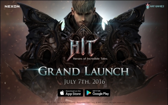 Nexon’s mobile game ‘HIT’ downloads exceed 1 million