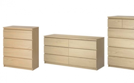 Ikea refuses to recall dressers in Korea after selling 100,000 units