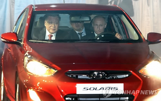 Hyundai's Solaris best selling car in Russia