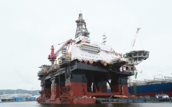 HHI delivers world’s largest semi-submersible rig