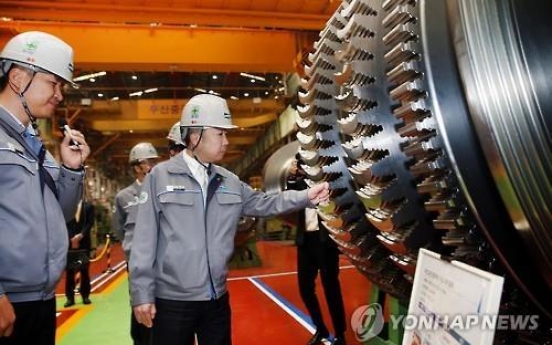 Doosan Heavy swings to black in Q2