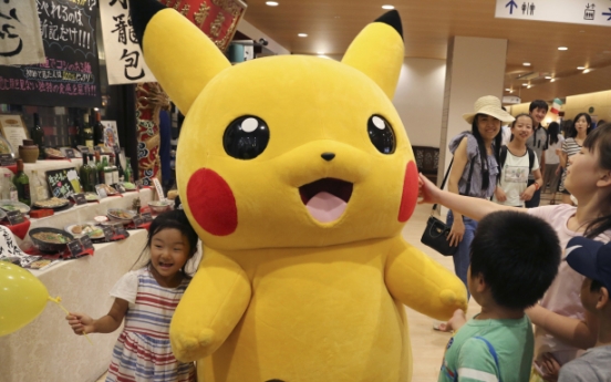 Korean retailers ride on ‘Pokemon Go’ craze