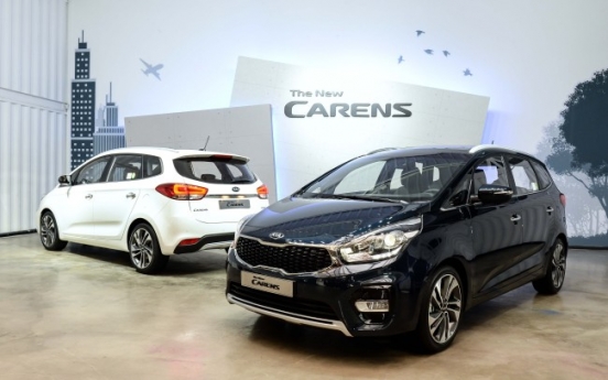 Kia Motors unveils new Carens