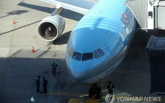 Korean Air flat likely caused by foreign object