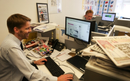 Last journalists bid farewell to London's Fleet Street