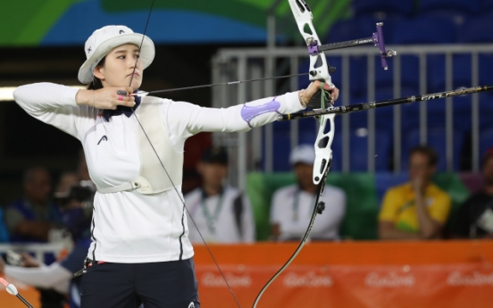 In tough, windy conditions, South Korean talent rises to top in archery