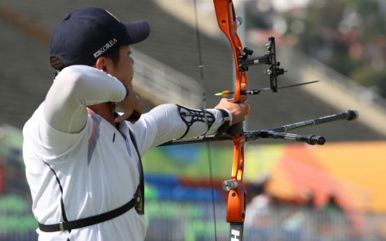 South Korean archer Lee Seung-yun reaches round of 16 in men's individual