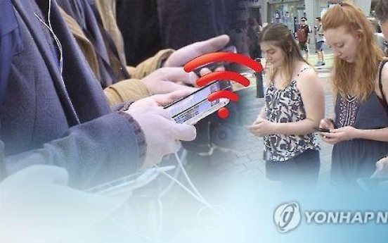 Foreign travelers most impressed by free WiFi in Korea: survey