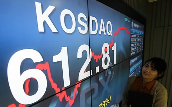 Strong foreign appetite sends Kosdaq to a new high