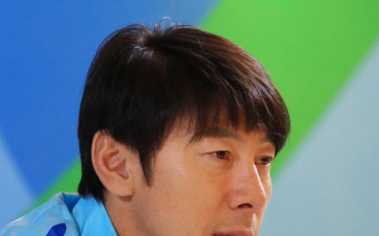 Korean coach says 1st goal crucial vs. Honduras in men's football quarters