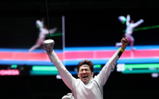 Rio gold medal journey, not destination, for Korean fencer