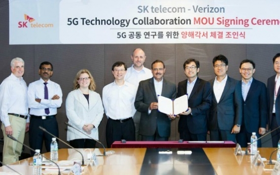 SK Telecom and Verizon partner for 5G network