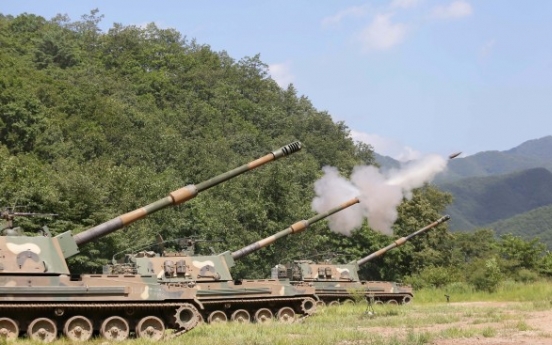 S. Korea to conduct largest-ever artillery drill to check N. Korean provocations