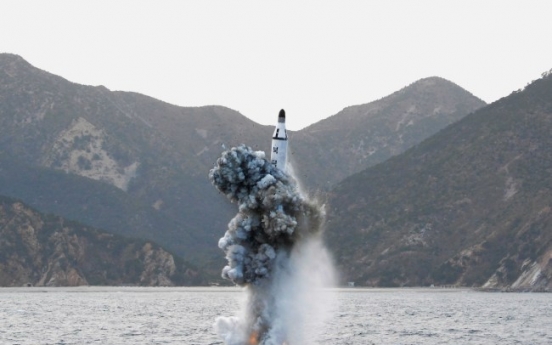 NK fires SLBM, after threatening ‘nuclear strike’