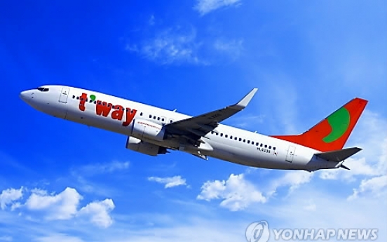 T'way Air tops consumer survey among budget carriers