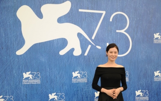 Actress Moon So-ri attends Venice Film Festival as judge