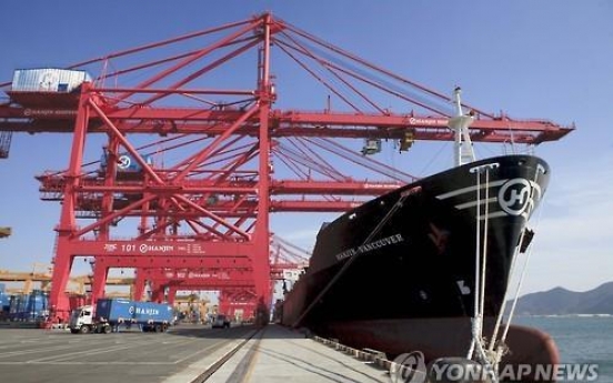 Korea's exports rise for first time in 20 months