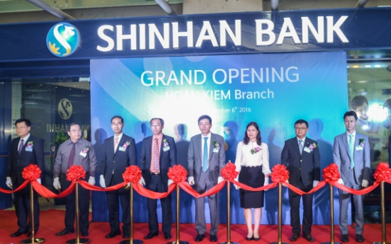 [Photo News] Shinhan branches in Hanoi