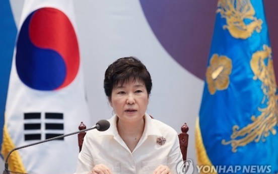 Park says N. Korean leader uncontrollable, calls for stronger U.S. extended deterrence