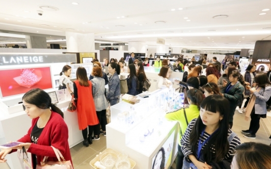 Sales at department stores up 10% on Korea Sales Festa