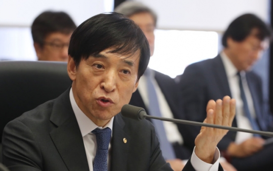 Korea needs both monetary and fiscal easing: BOK chief