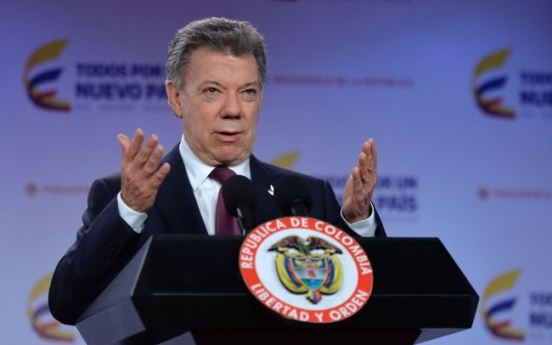 [Newsmaker] Colombia's Santos wins Nobel Peace Prize