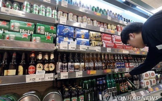 Imported beer sales at discount stores on steady rise