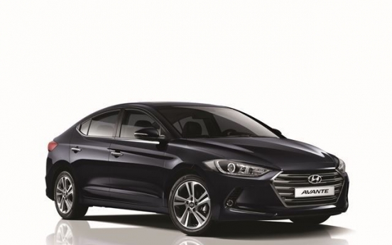 Hyundai Avante ranks No. 4 globally in 2015