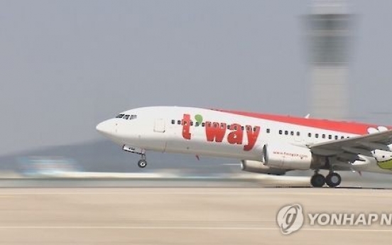 T'way Airlines to launch new route linking Muan with Kitakyushu