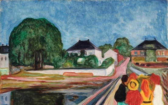 Munch's 'Girls on the Bridge' fetches $54.5m at auction