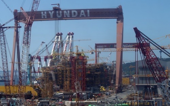 Hyundai Heavy trims order target amid protracted slump