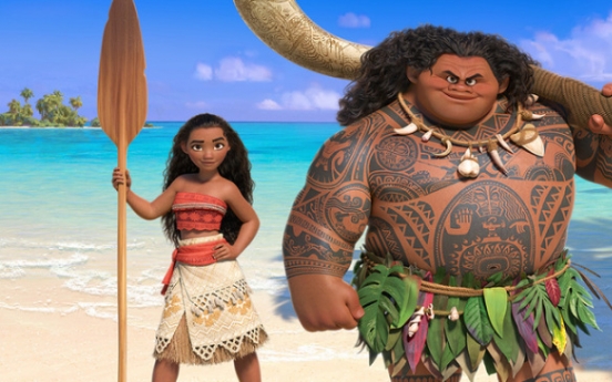 Disney's 'Moana' tops N. American movie charts