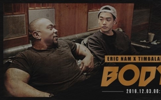 Eric Nam to join hands with Timbaland