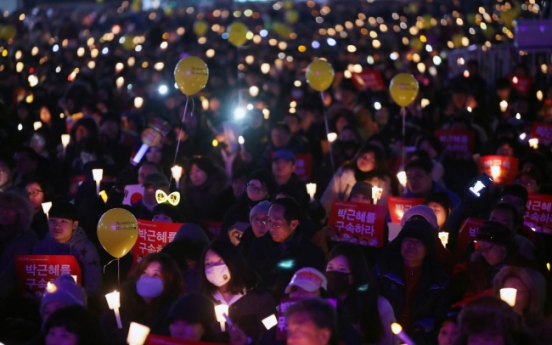 Koreans hold massive anti-Park rally for 8th weekend