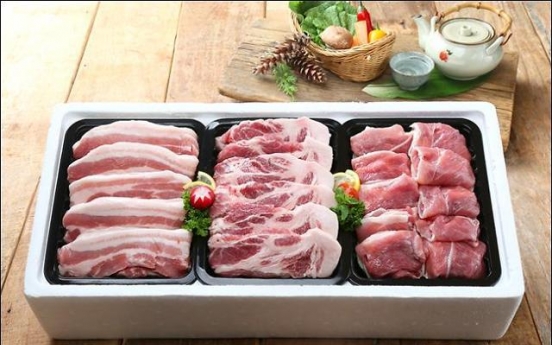 Pork gift sets in demand due to anti-graft law