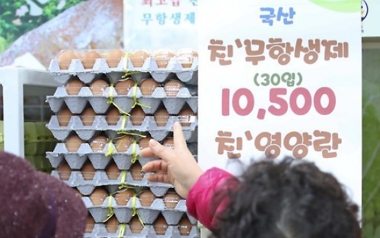Korea struggles to contain egg prices with tariff-free imports
