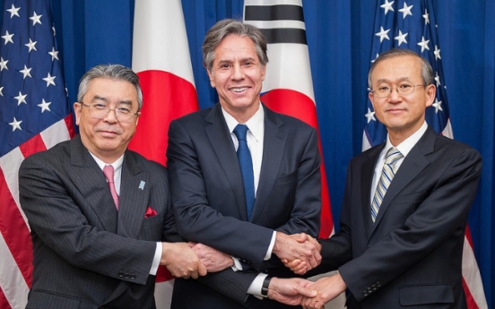 S. Korea, US, Japan agree to accelerate efforts to increase pressure on N. Korea