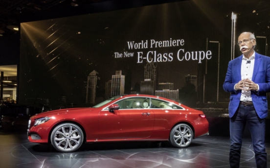 Mercedes-Benz premieres new E-Class Coupe at Detroit show