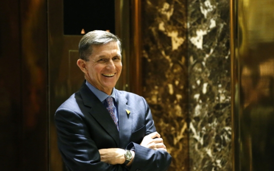 Flynn likens Korea-US alliance to 'sticky rice cake'