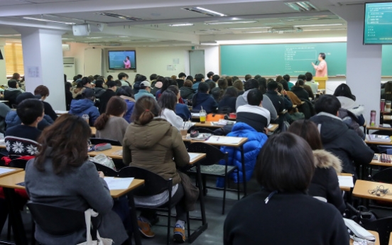 Korean parents think financial ability affects children’s education: poll