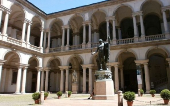 Milan’s Brera protects artworks after humidity system fails