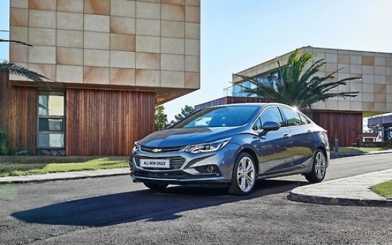 GM Korea unveils all new Chevrolet Cruze