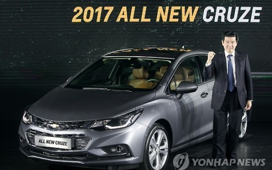 GM Korea chief says will reach double-digit market share in 2017