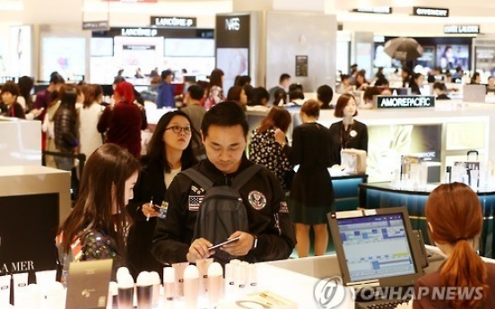 Korean cosmetics drop in price, shipment volume in China