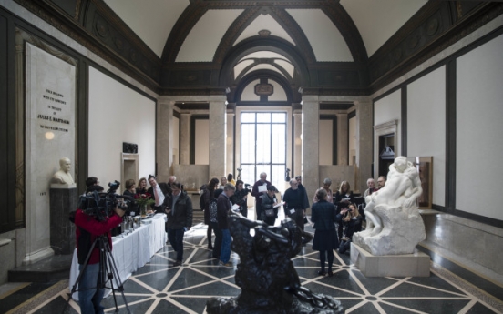 Rodin Museum fetes sculptor with passion-themed installation