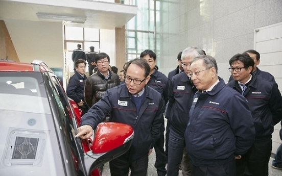 Ssangyong Motor set to introduce world's first touch window system