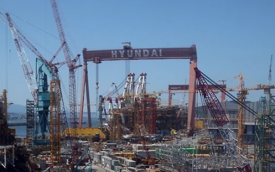 Hyundai Heavy returns to black in 2016 on reduced costs