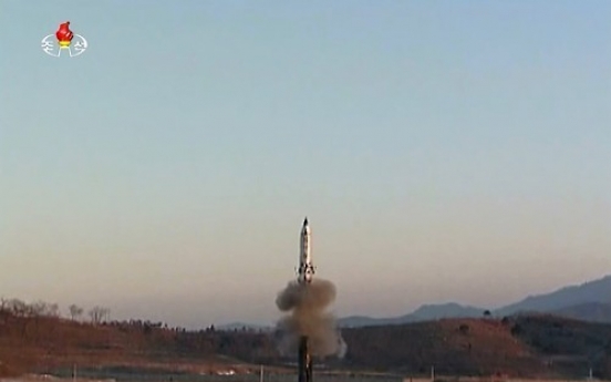 NK unveils footage of new ballistic missile launch