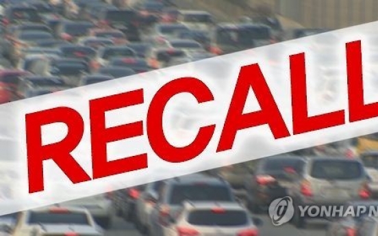 Korea to recall 2,721 foreign vehicles